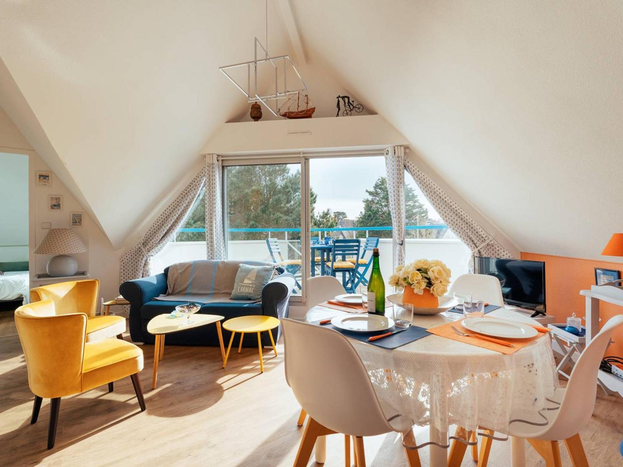 Lumineux A Carnac, 500m Des Plages, 2 Chambres, Parking - Fr-1-477-183 * Карнак